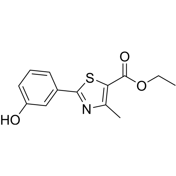Ethyl 2-(3-hydroxyphenyl)-4-methylthiazole-5-carboxylate 209538-87-4